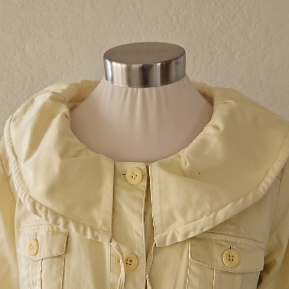 Sandro Light Yellow Utility Jacket - image 2